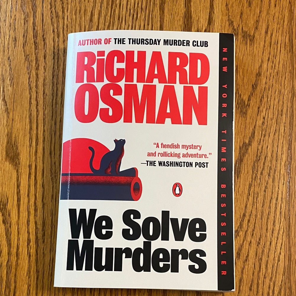 Richard Osman 'We Solve Murders' Book